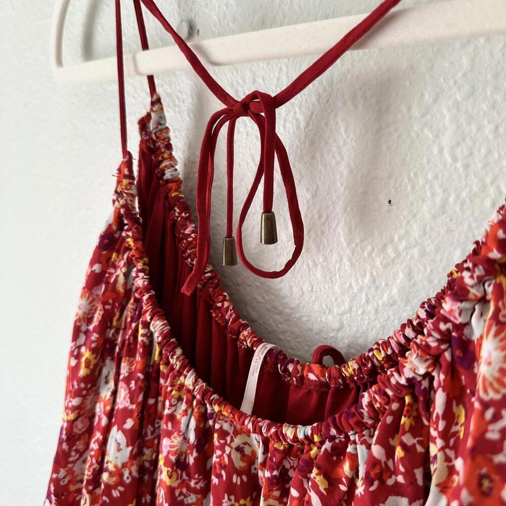 NWT Free People Daisy Babe Cropped Tank Burnt Orange Size XS - Picture 6 of 8